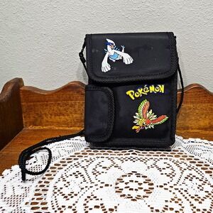 vintage Nintendo Pokémon Game Boy Color carrying case-embroidered graphics